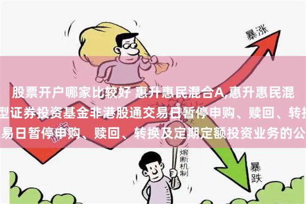 股票开户哪家比较好 惠升惠民混合A,惠升惠民混合C: 关